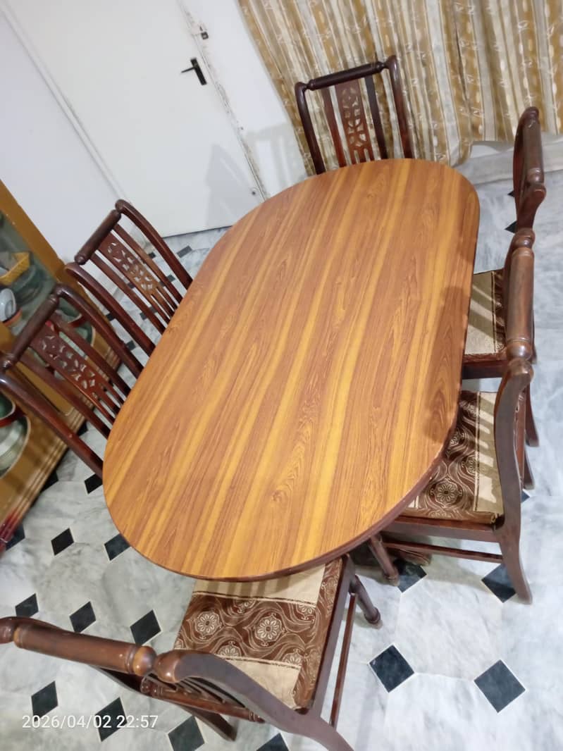 Dining table with chairs 1