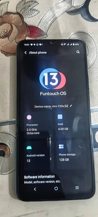 vivo y20s 4/128