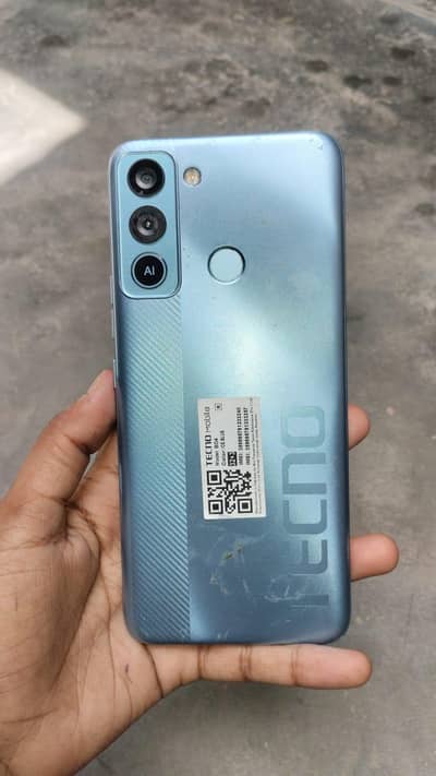 pop 5 lite (3+32) Gb 10/8 condition 5000 mAh battery  with box
