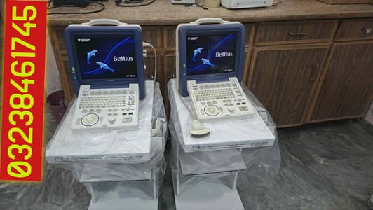 Fakuda 450Ax portable japanese ultrasound machine battery backup