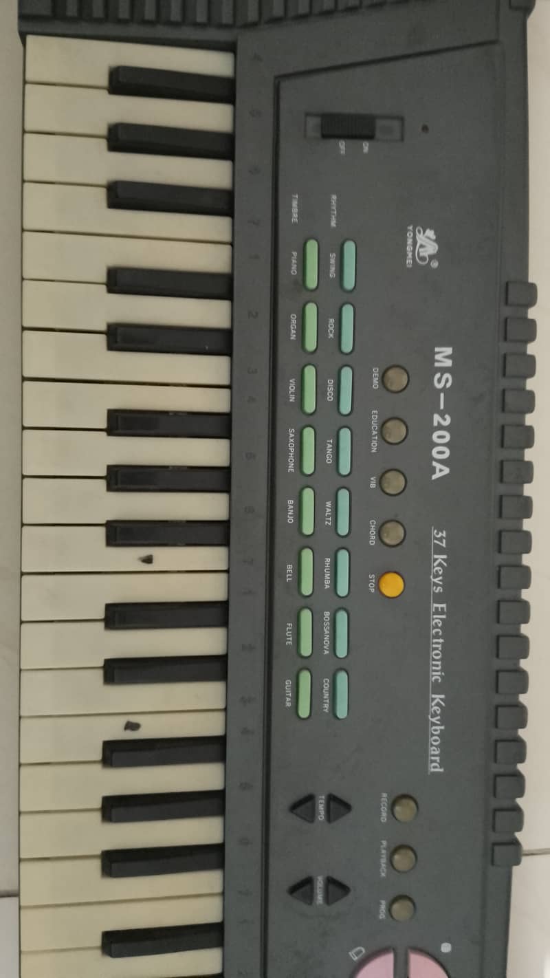 Electric key board 5
