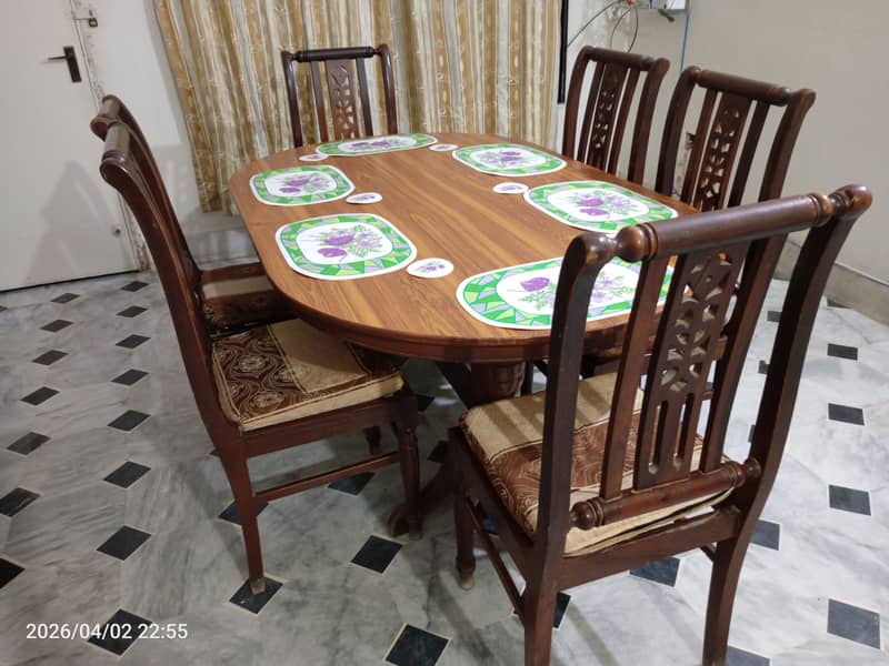 Dining table with chairs 0