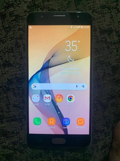 Samsung J7 prime with box charger