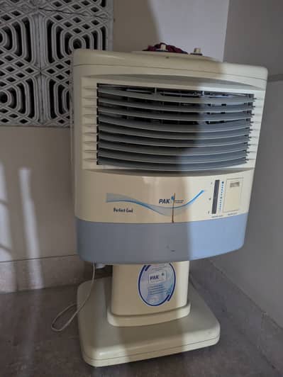 Pak fan air cooler with copper motor bloor fan