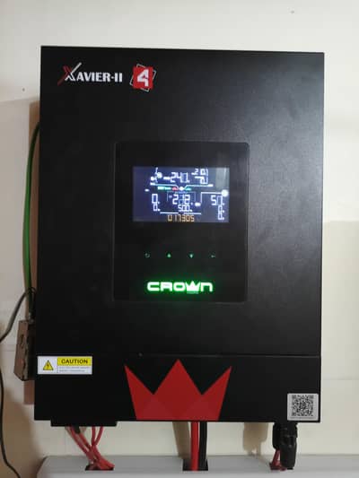 Crown Micro Xavier 4kW inverter with two 250AH batteries
