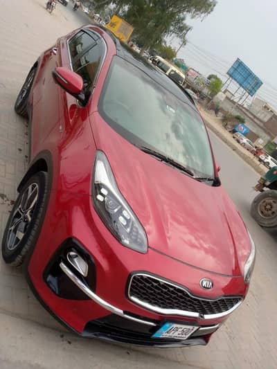 Kia Sportage Wine Red AWD
