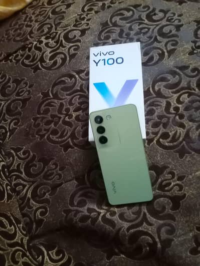 vivo y100 with box 8/128gb sealed phone