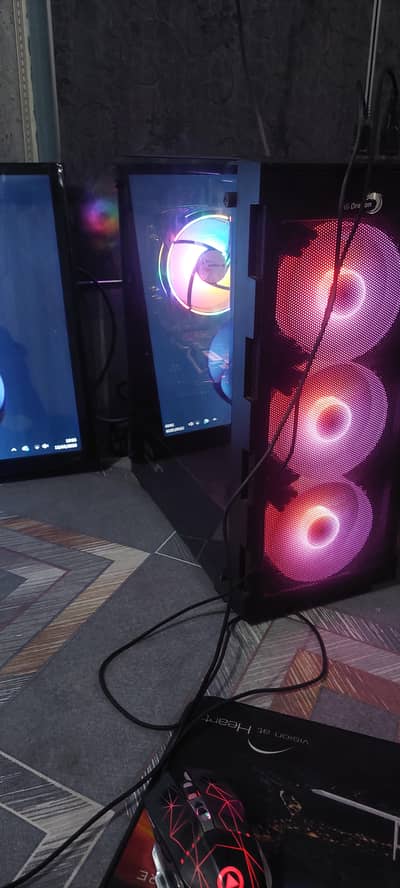 gaming pc ryzen 5  3600--16gb ram--128ssd--Rx580 KEYIYOU. 8GB