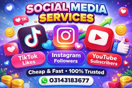 all social media service available