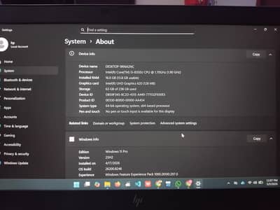 hp elite book corei5 8 generation