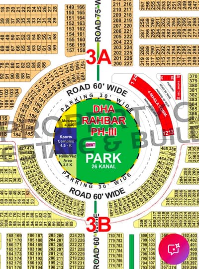 Dha Rahbar sector 3A plot for sale