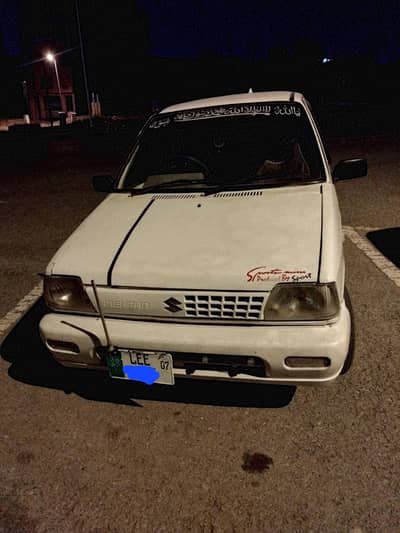 mehran 2007 model  exchange possible with cultus