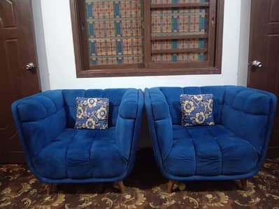 7 seater sofa condition best 10/10 velvet sofa set with cushions
