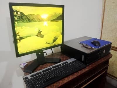 Dell Core 2 Duo Desktop Computer Complete Setup For Sale