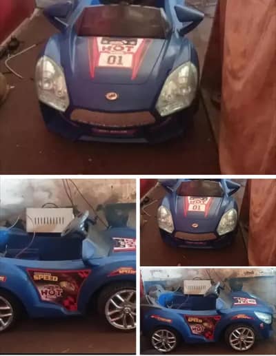 Baby toy car barri car hai jab SE li hi Wes ki wesi hi parri ha