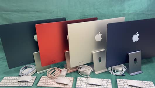 Apple iMac M1, 2021, 24'' 4.5K, All in One, 8GB Ram, 256GB SSD