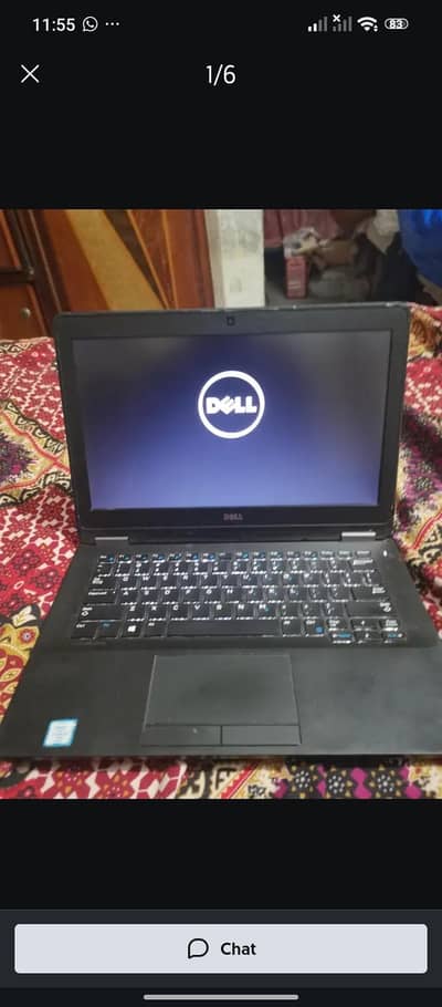 dell latitude E7270 8/256gb  in keyboard light