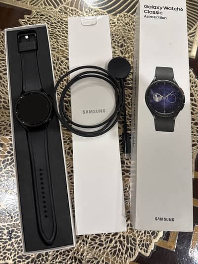 Samsung watch 6 classic astro edition