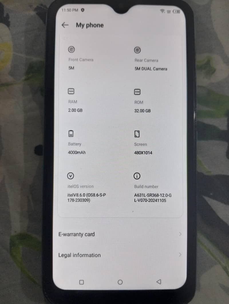 itel A49Play 6