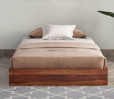 Wooden Single Bed