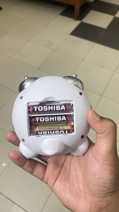 Table clock and alarm