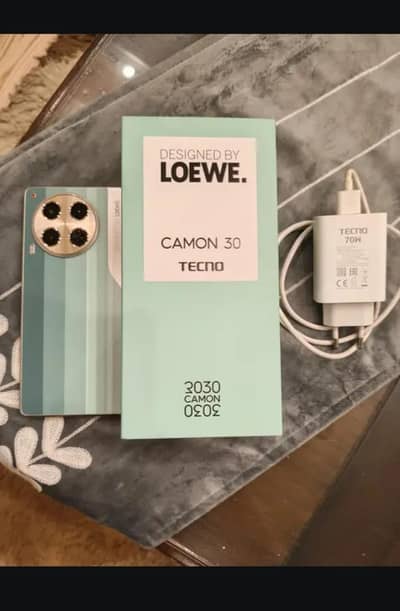 Tecno camon 30 Loewe edition 8/256 full box