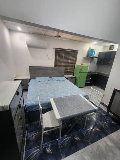 Furnished studio available for rent in G11/4 for ladies or couple only