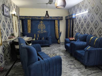 2 bedrooms and 3 bathrooms ground portion available for rent in G9