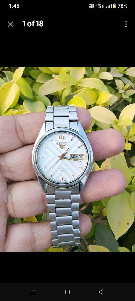 seiko automatic 1