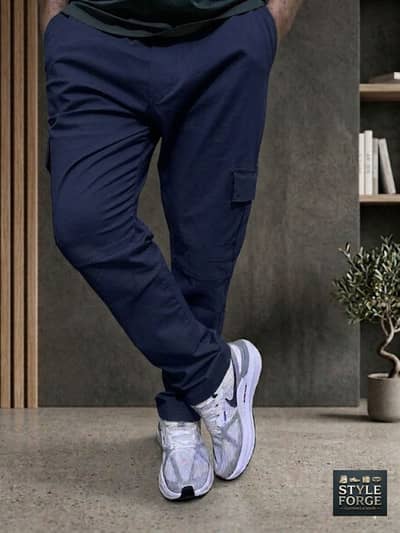 Cotton Cargo Trousers
