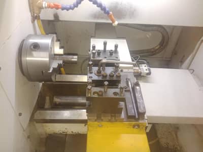 CNC lathe machine laibar work