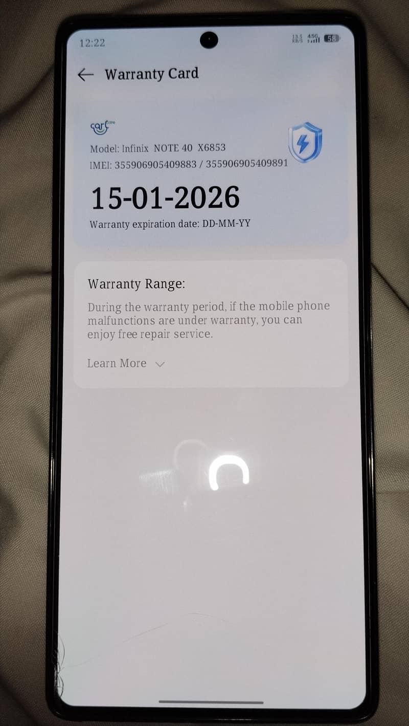 infinix note 40 1