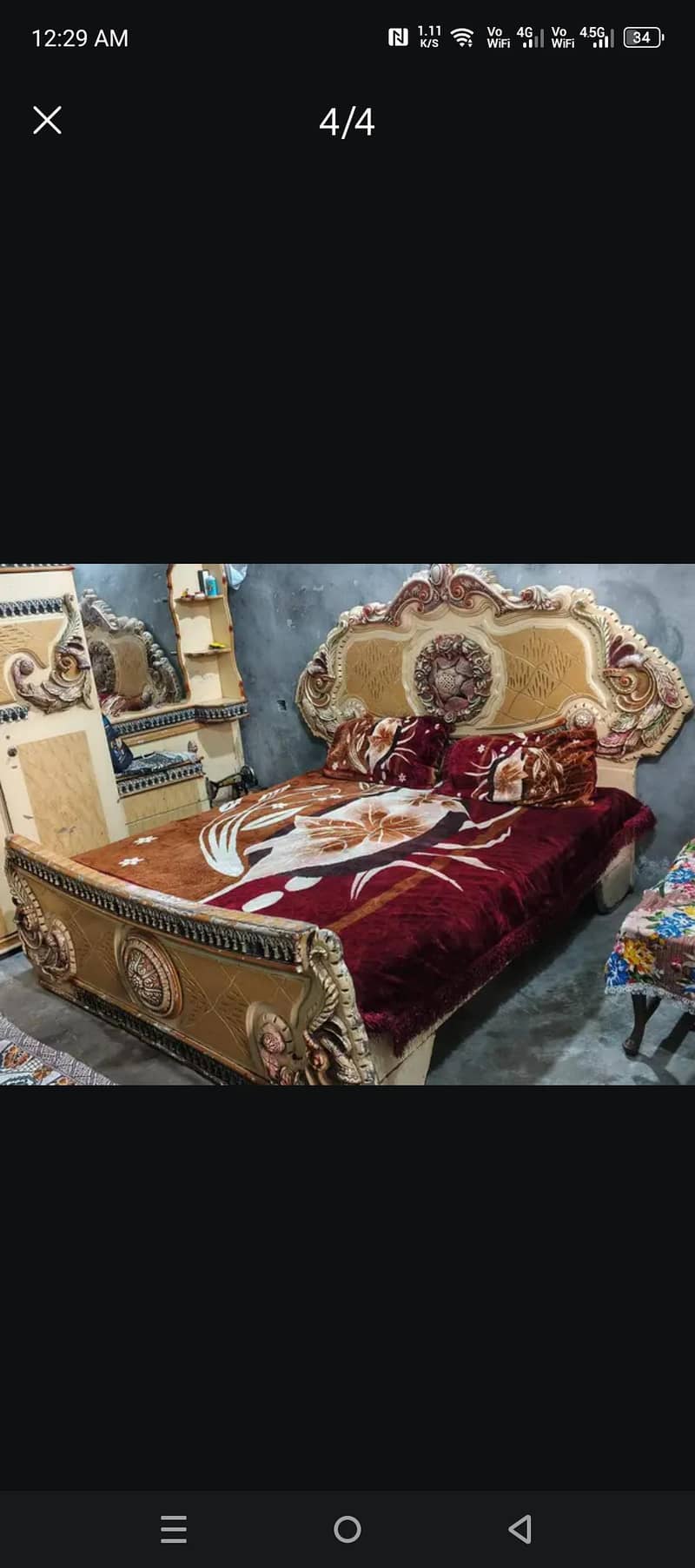 بیڈ شو کیس الماری ڈریسنگ 3