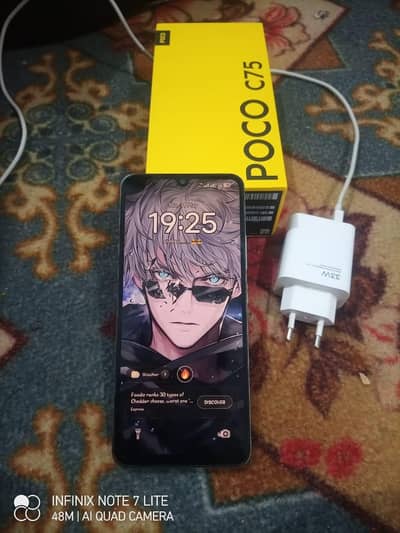 poco C75  8+8 / 256 gb warriant