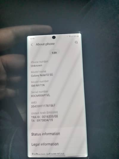 samsung note 10 5g