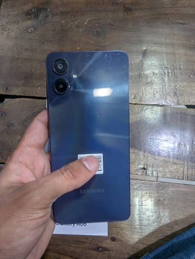 Samsung A06 4+4/64gb With box cable Official PTA Approved