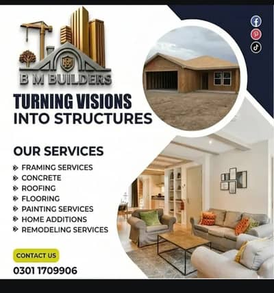 Construction Services | House Building | Renovation | Grey Structure