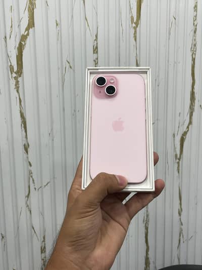 Iphone 15 Non PTA Complete Sim Time With Box