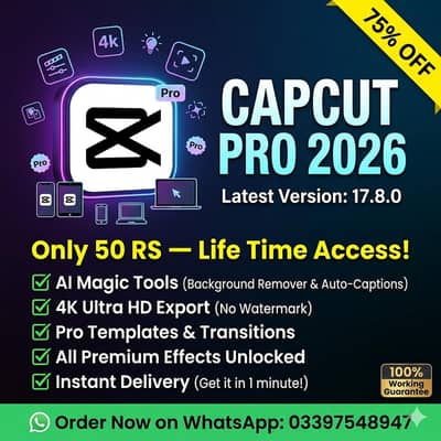 Capcut Pro Latest Version : 17.8. 0! Premium | All Effects Working