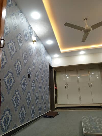 Flat for sale Shah Faisal town near airport malir halt