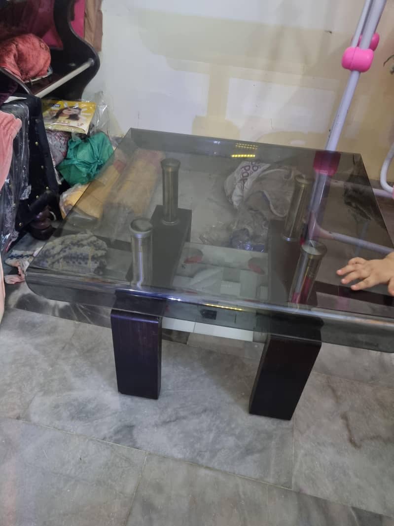 Glass coffe Table 0