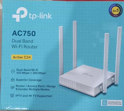 DUAL BAND WI-FI  4 ANTINA ROUTER