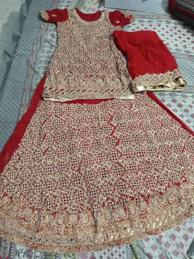 Bridal dress/ Wedding dress/ Bridal Lehenga/ Barat Dress