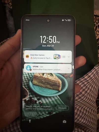Infinix hot 40i with box 256/16gb