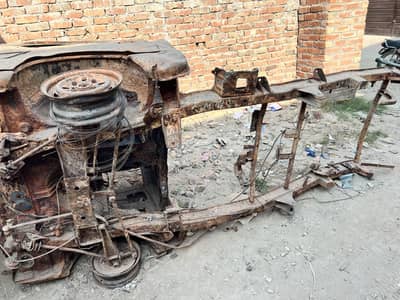 Suzuki pickup frame  total loss