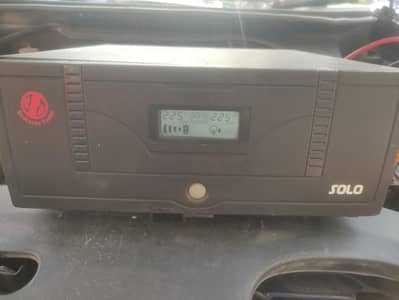 Inverter 12v Single Battery - Fast Charging Option  4 fan 4 lights Ups