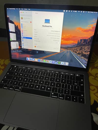MacBook Pro 2017 with Touch Bar