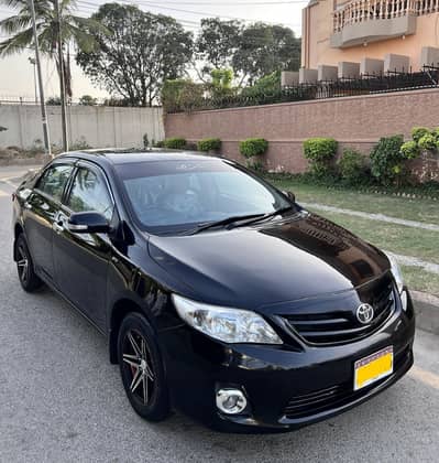 toyota corolla xli model 2009 original black color