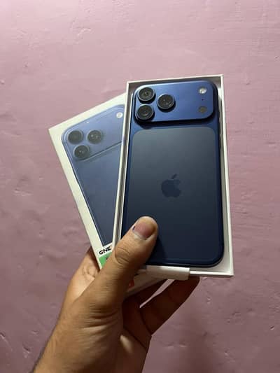 IPHONE 17 pro max PHYSICAL plus esim PTA 03215483201