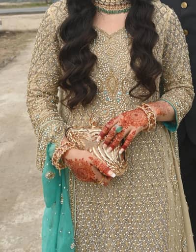 walima bridal dress